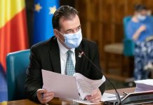 GOV: Rezultatul testului pentru noul coronavirus (COVID-19) în cazul prim-ministrului Ludovic Orban este negativ