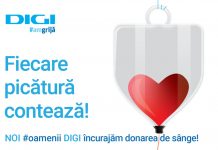 Grupul Digi continuă să încurajeze angajații să doneze sânge