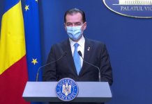 Ludovic Orban şi-a dat demisia din funcţia de premier