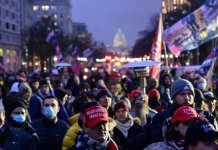 Sute de ofițeri ai legii s-au mobilizat la Washington, DC