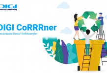 Digi CoRRRner: spațiul special din magazinele Digi pentru colectarea de deșeuri electronice, baterii și acumulatori