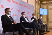 Marcel Ciolacu, Alexandru Rafila, Ștefan-Radu Oprea și Marius Budăi au prezentat propunerea de buget alternativ a PSD