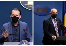Declarații de presă susținute de premierul Florin Cîțu și secretarul de stat în MAI, șeful Departamentului pentru Situaţii de Urgenţă (DSU), Raed Arafat