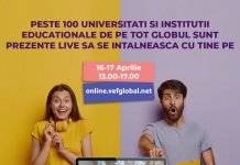 VEF Global aduce viitorii studenți la un click distanță de universitățile din toata lumea