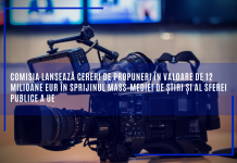 Comisia lansează cereri de propuneri în valoare de 12 milioane de euro în sprijinul mass-mediei de știri și al sferei publice a UE