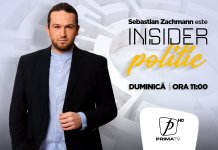 INSIDER POLITIC REVINE CU UN SEZON NOU LA PRIMA TV