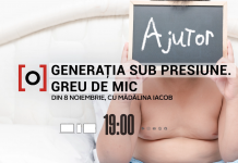 Generaţia sub presiune, Greu de mic, o serie de reportaje despre ucigașul tăcut al copiilor din România – OBEZITATEA, începe azi, la Observator 19