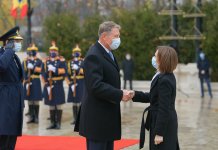 Declarație de presă comună cu Președintele Republicii Moldova, Maia Sandu, la Palatul Cotroceni