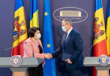 Întrevederea premierului Nicolae-Ionel Ciucă cu premierul Republicii Moldova, Natalia Gavrilița