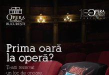 La 100 de ani, Opera Națională București creează 100 de locuri de onoare pentru 100 de noi spectatori