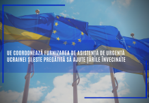 UE coordonează furnizarea de asistență de urgență Ucrainei și este pregătită să ajute țările învecinate