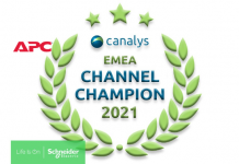 Schneider Electric recunoscut ca Vendor Champion în Canalys Channel Leadership Matrix EMEA, pentru al treilea an consecutiv