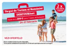 Începe Târgul de Turism 2022: DERTOUR anunță vacanțe cadou și oferte de la 299 eur pentru sejururi all inclusive, 7 nopți, zbor inclus