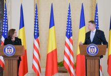 Declarațiile de presă comune susținute de Președintele României, Klaus Iohannis, cu Vicepreședintele Statelor Unite ale Americii, Kamala Harris