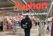 BeeFast si Auchan, parteneriat strategic pentru livrarile de proximitate din Bucuresti si Brasov ale retailerului