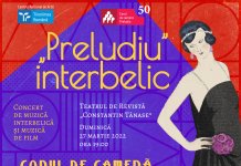 “Preludiu” interbelic – concert de muzică interbelică și muzică de film la Teatrul,,Constantin Tănase”