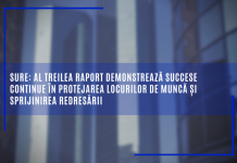 SURE: Al treilea raport demonstrează succese continue în protejarea locurilor de muncă și sprijinirea redresării