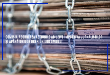 Comisia abordează acțiunile abuzive împotriva jurnaliștilor și apărătorilor drepturilor omului