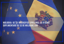 Moldova: UE își intensifică sprijinul cu o sumă suplimentară de 53 de milioane EUR