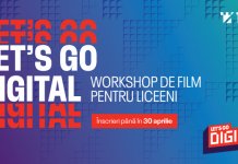 Let’s Go Digital! 🎥 12 liceeni vor lucra alături de nume mari ale cinematografiei românești, la #TIFF2022