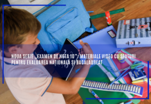 Noua serie „Examen de nota 10”: materiale video cu sfaturi pentru Evaluarea Națională și Bacalaureat
