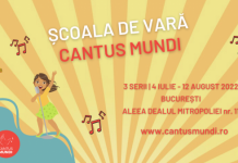 Programul National Cantus Mundi lansează Scoala de Vara, editia 2022