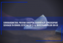 Eurobarometrul privind corupția evidențiază o preocupare serioasă în rândul cetățenilor și al întreprinderilor din UE