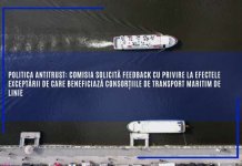 Politica antitrust: Comisia solicită feedback cu privire la efectele exceptării de care beneficiază consorțiile de transport maritim de linie