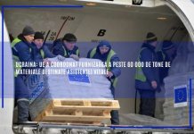 Ucraina: UE a coordonat furnizarea a peste 60 000 de tone de materiale destinate asistenței vitale