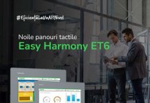 Schneider Electric lansează Easy Harmony ET6, o nouă gamă de panouri tactile