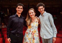 Doi români și un francez urcă pe scena Ateneului Român în Finala Secțiunii de Vioară a Concursului Internațional George Enescu 2022, cu lucrări de Brahms și Ceaikovski