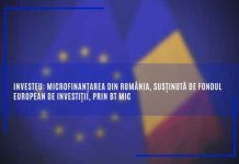 InvestEU: Microfinanțarea din România, susținută de Fondul European de Investiții, prin BT Mic