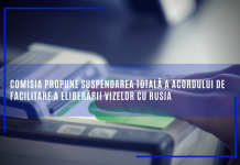 Comisia propune suspendarea totală a Acordului de facilitare a eliberării vizelor cu Rusia