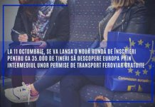 La 11 octombrie, se va lansa o nouă rundă de înscrieri pentru ca 35.000 de tineri să descopere Europa prin intermediul unor permise de transport feroviar gratuite