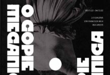 2/3 galeria își transformă spațiul expozițional într-o cameră obscură, în expoziția-rezidență O copie mecanică