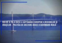 Cea de-a 20-a ediție a Săptămânii europene a regiunilor și orașelor – politica de coeziune aduce o schimbare reală