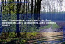 Sondaj Eurobarometru: 63 % dintre români simt că este responsabilitatea lor să acționeze pentru a limita schimbările climatice