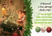 Leroy Merlin anunta colectia de Craciun: 1500 de produse tematice, inclusiv o gama de iluminat cu consum redus