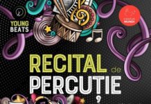 Recitaluri la Bacău și București ale Ansamblurilor de percuție Cantus Mundi, coordonate de Zoli TOTH