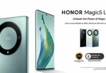 HONOR lansează smartphone-ul Magic5 Lite