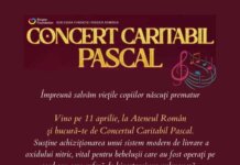 Zeci de artiști și muzicieni instrumentiști vin în sprijinul campaniei umanitare „Grijă pentru nou-născuți”, pe 11 aprilie, la Ateneul Român
