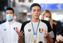 In direct la TVR 1: David Popovici, in cel puţin 6 probe, la Campionatul Naţional de Inot (5-9 aprilie, ora 18.00)
