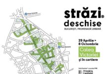 Începe cel mai popular eveniment outdoor al Capitalei –„Străzi deschise – Bucureşti, Promenadă urbană”