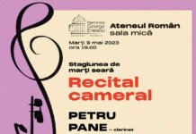 Clarinetistul Petru Pane și pianistul Andrei Licareț, protagoniștii recitalului final din Turneul Cameral Internațional Seri de Sonate