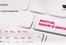 „Mofturi, nazuri si santaje” – un spectacol de comedie non-verbal prin care este promovata incluziunea culturala prin teatru