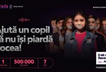 Laura este unul dintre copiii pe care organizația Narada îi sprijină prin campania „Ajută un copil să nu-și piardă vocea!”