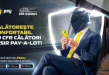 Aplicatia 24pay ofera de acum si posibilitatea cumpararii biletelor de tren CFR Calatori