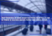 Încep înscrierile în cadrul DiscoverEU pentru obținerea a 36000 de permise de călătorie gratuite pentru tineri născuți în 2005