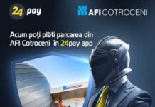 24pay anunta un nou parteneriat ce permite achitarea contravalorii serviciului de parcare din mall-ul AFI Cotroceni direct din aplicatie