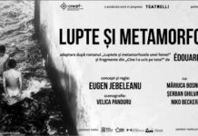 Premiera ,,Lupte și metamorfoze’’, în regia lui Eugen Jebeleanu, îl aduce la Teatrelli pe scriitorul francez Édouard Louis